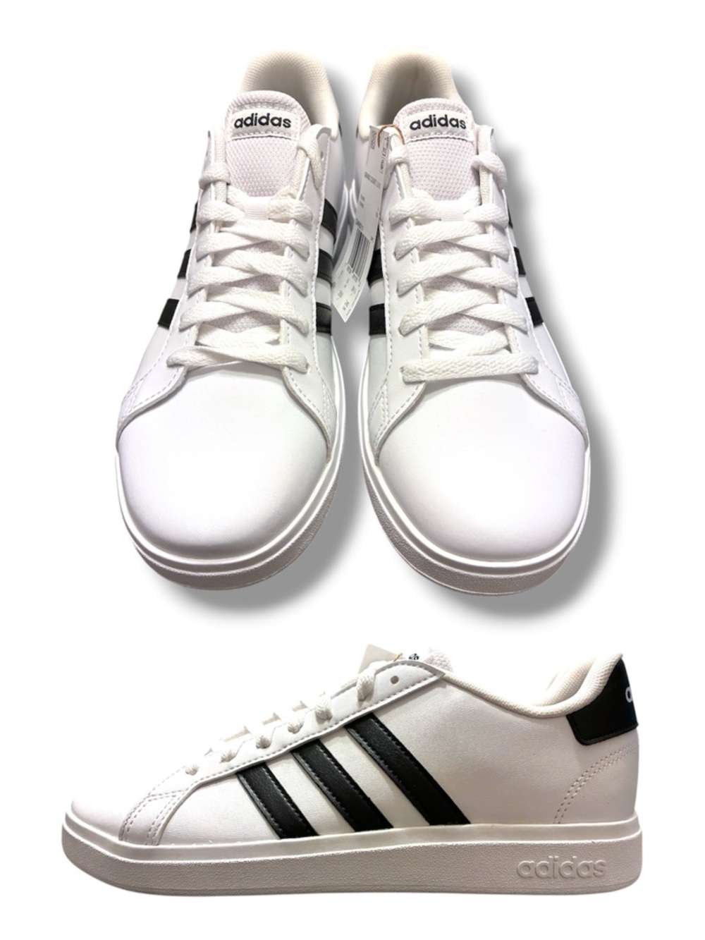 adidas White Black Women's Sneakers